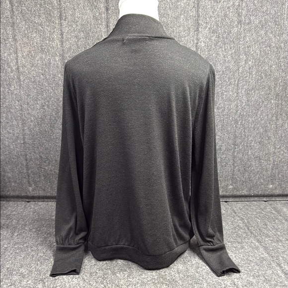 Banana Republic Black Buttoned Long Sleeve Blouse - Picture 3 of 5